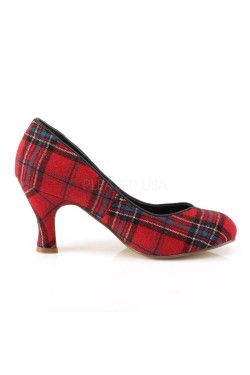 Escarpin flapper 40 ecossais