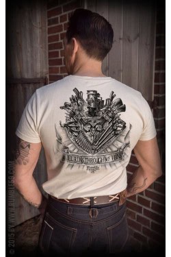 Tee shirt moteur v8