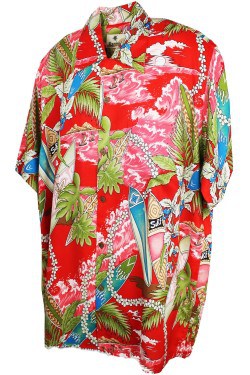 Chemise a fleur rockabilly homme
