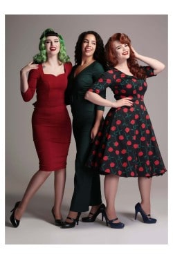 Robe swing collectif vintage