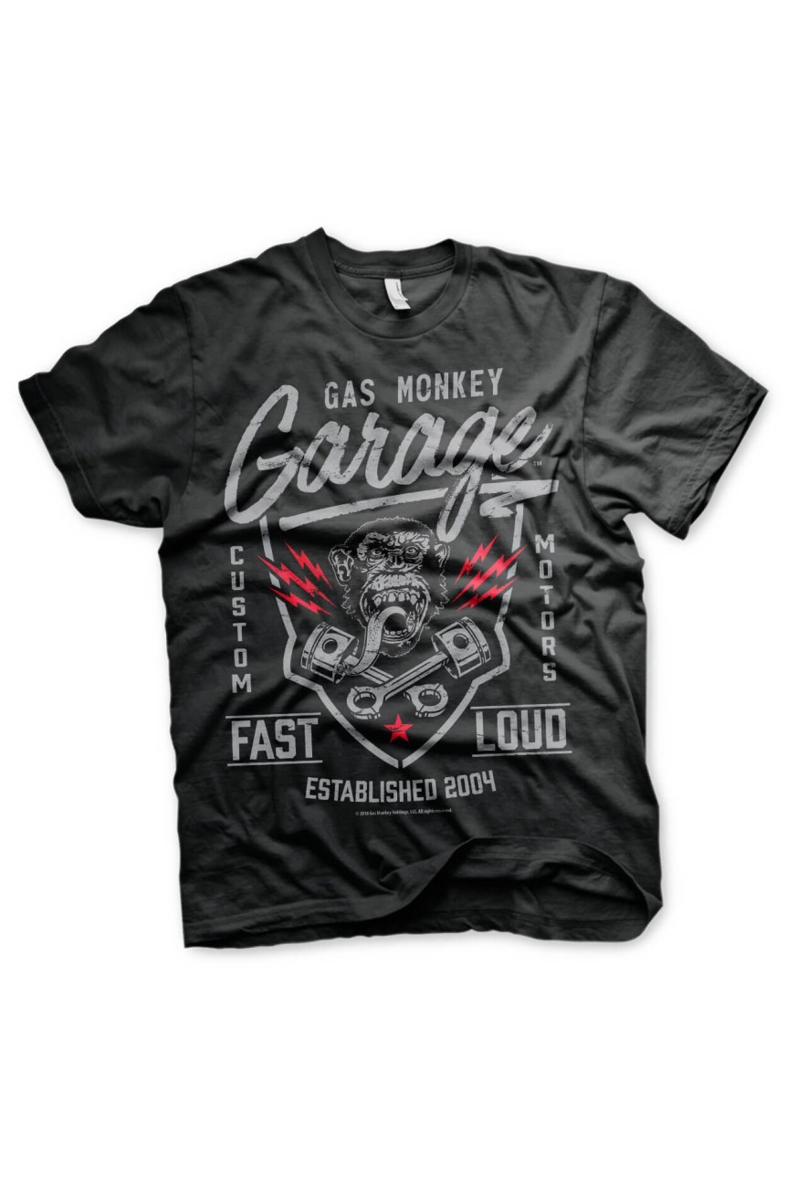 Tee shirt Fast n loud gas monkey garage