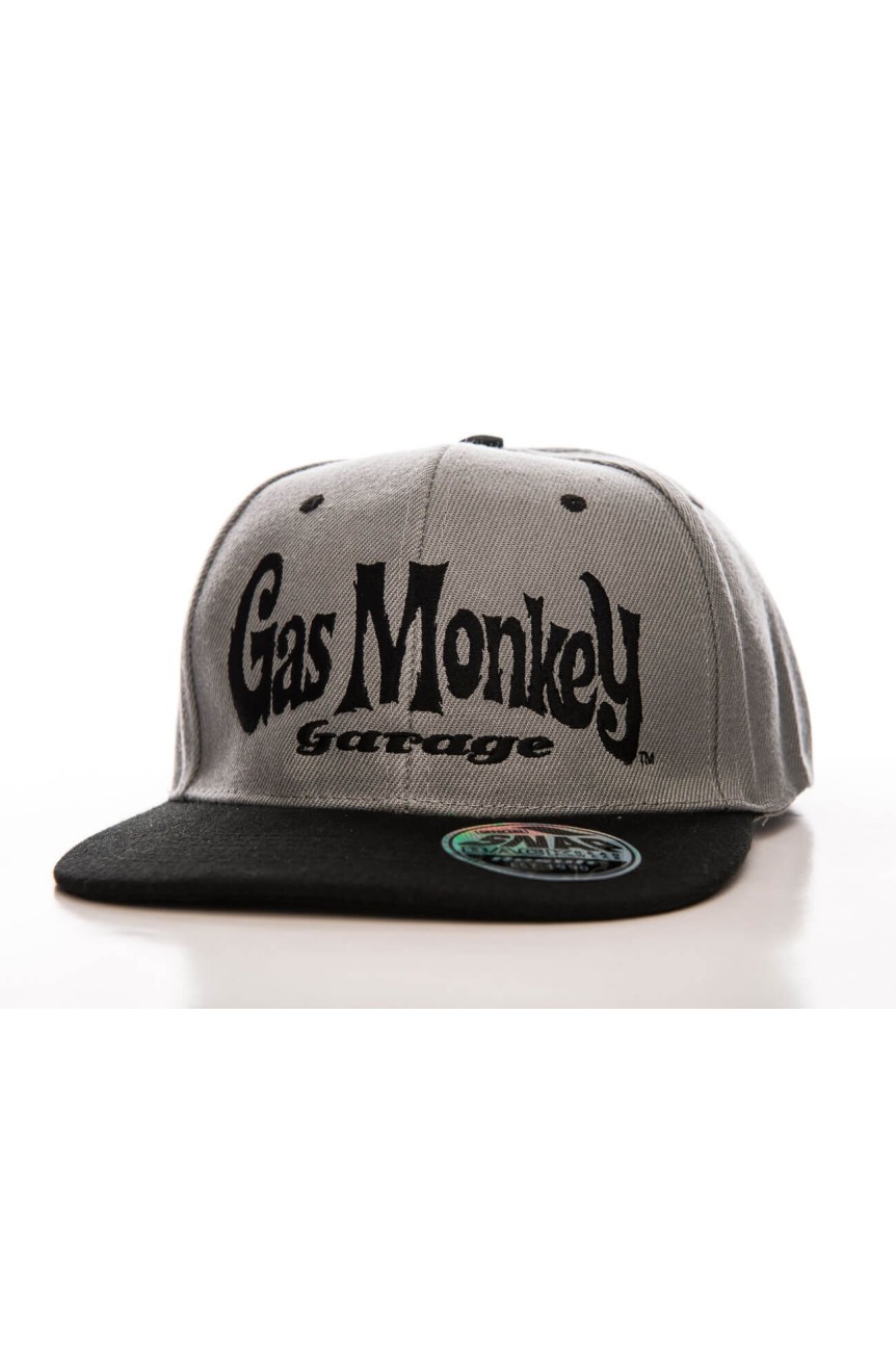 Casquette gas monkey garage grise