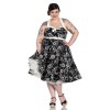 Robe rétro pinup grande taille