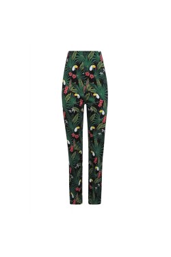 Pantalon banned taille haute