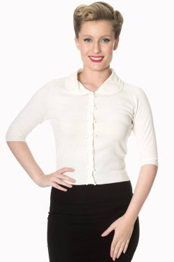 Cardigan blanc