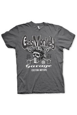 Tee shirt gas monkey custom motors
