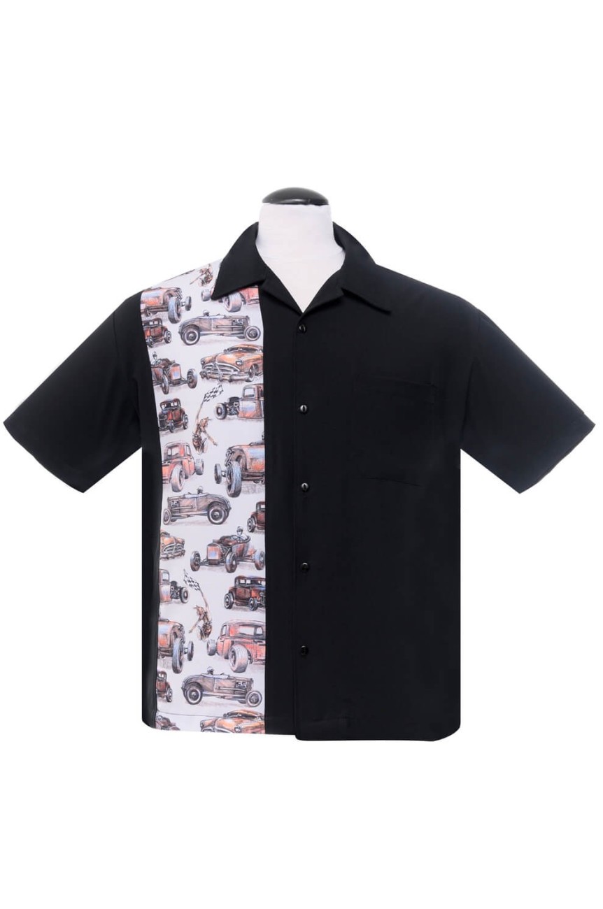 Chemise hot rods et voiture americaines