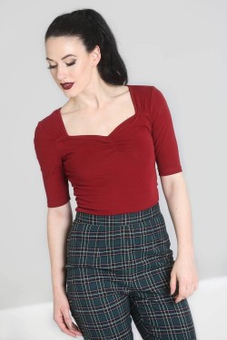 Haut manches 3/4 vintage