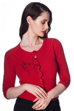 Cardigan banned chat rouge