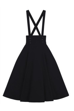 Jupe swing taille haute collectif