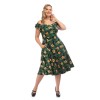 Robe vintage tropicale