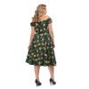 Robe année 50 collectif grande taille