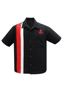 Chemise steady fifties tete de mort