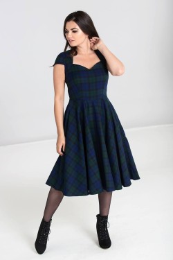 Robe tartan hell bunny