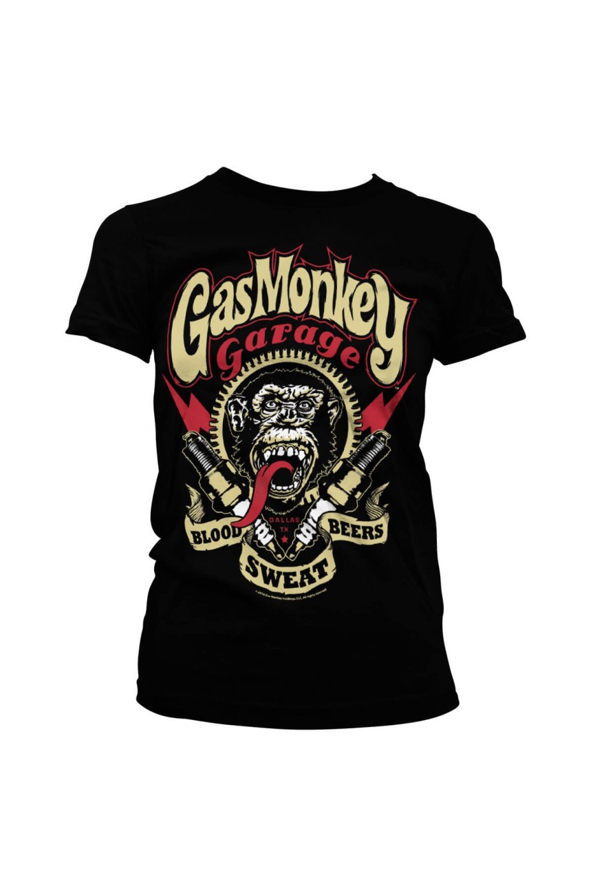 Tee shirt femme Gas monkey garage
