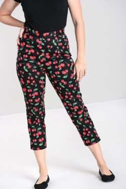 Capris cerise années 50