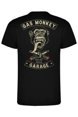 Tee shirt Gas monkey imprimé dos