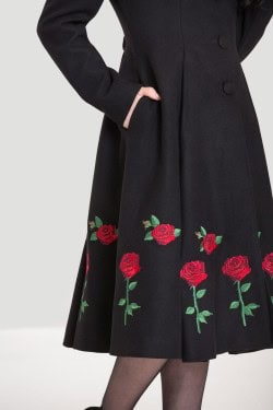Manteau Hell Bunny brodé