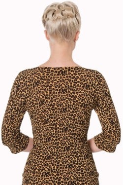 Haut leopard rockabilly