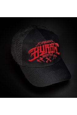 Casquette Hyraw rouge et noire