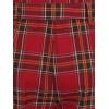 Pantalon écossais rouge vintage