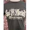 Tee shirt gris Gas monkey singe
