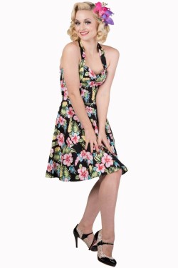 Robe corolle hibiscus