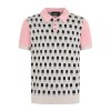 Polo homme vintage rose