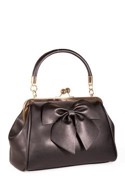 Sac noir classique année 50's