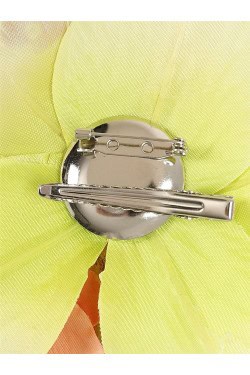 Barrette orchidée pour coiffure rockabilly