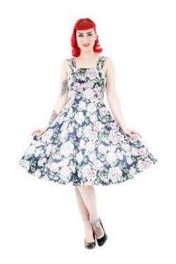 Robe vintage a bretelles