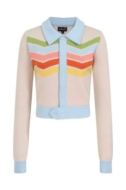 Cardigan rétro femme