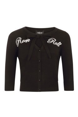 Cardigan rock n roll femme