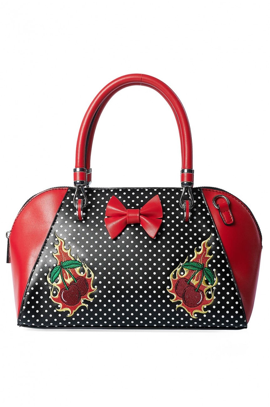 Sac Pin-up Banned retro a pois