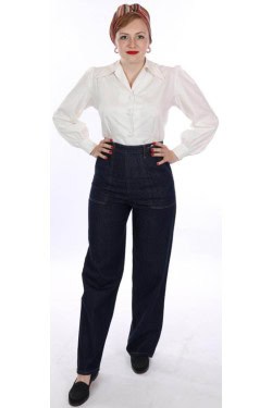 Jean's taille haute large Freddies of Pinewood