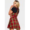 Robe années 50 tartan mode vintage femme