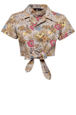 Chemise courte hawaienne