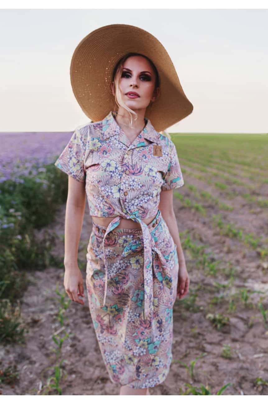 Chemise courte hawaienne