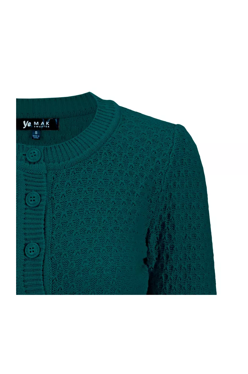 Cardigan vintage en coton
