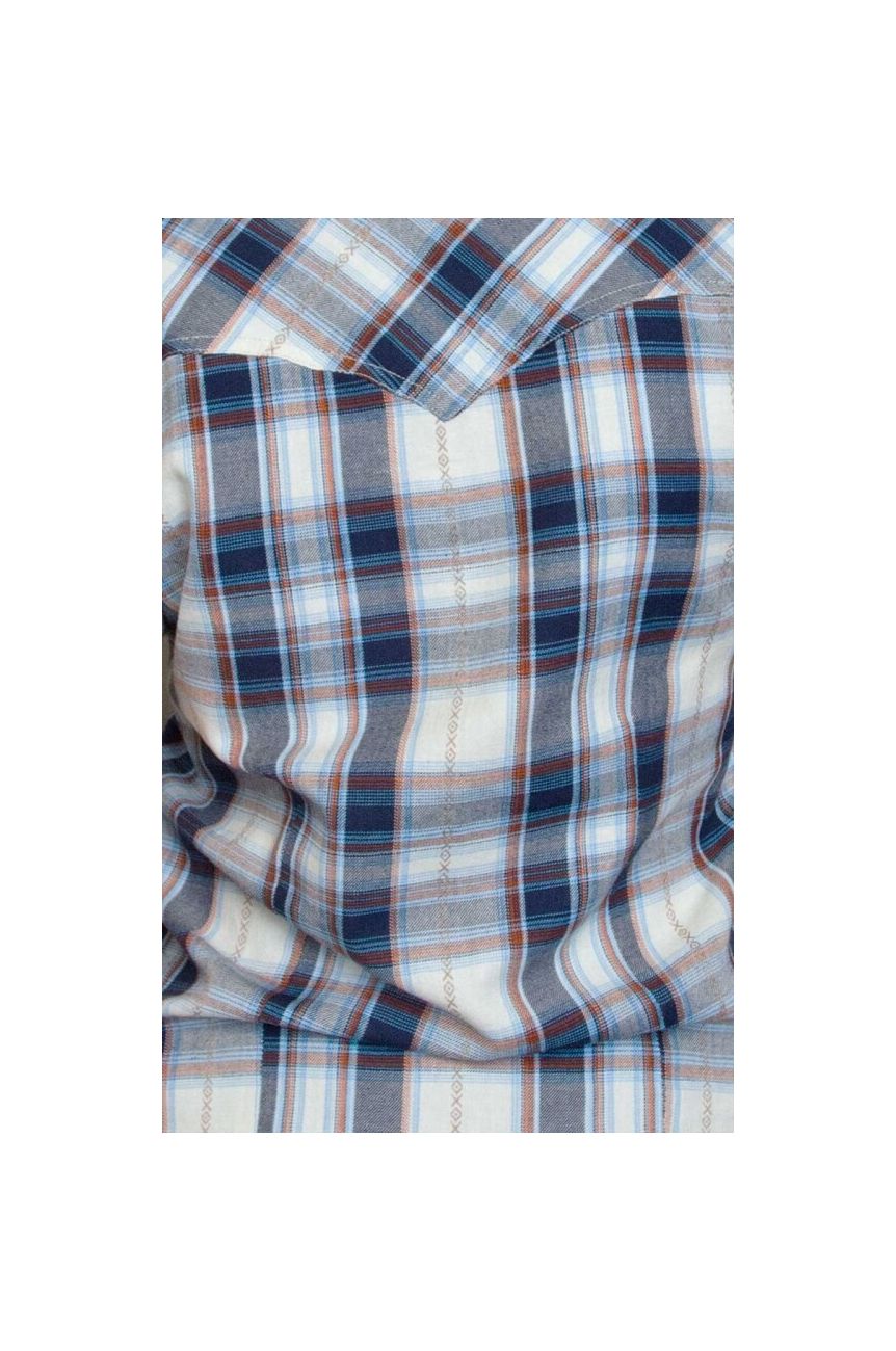 Chemise a carreaux bleue