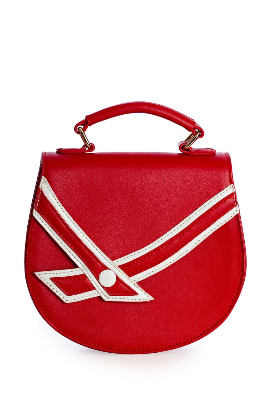 Sac marin retro rouge