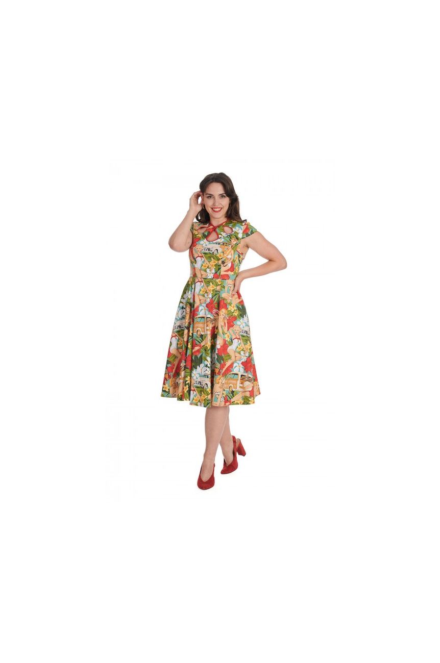 Robe tropicale col goutte