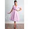 Robe rétro mauve Miss Candyfloss