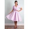 Robe rétro mauve Miss Candyfloss