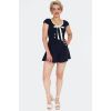 Combishort marin pin-up