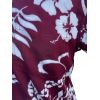 Chemise Karmakula fleurs rétro