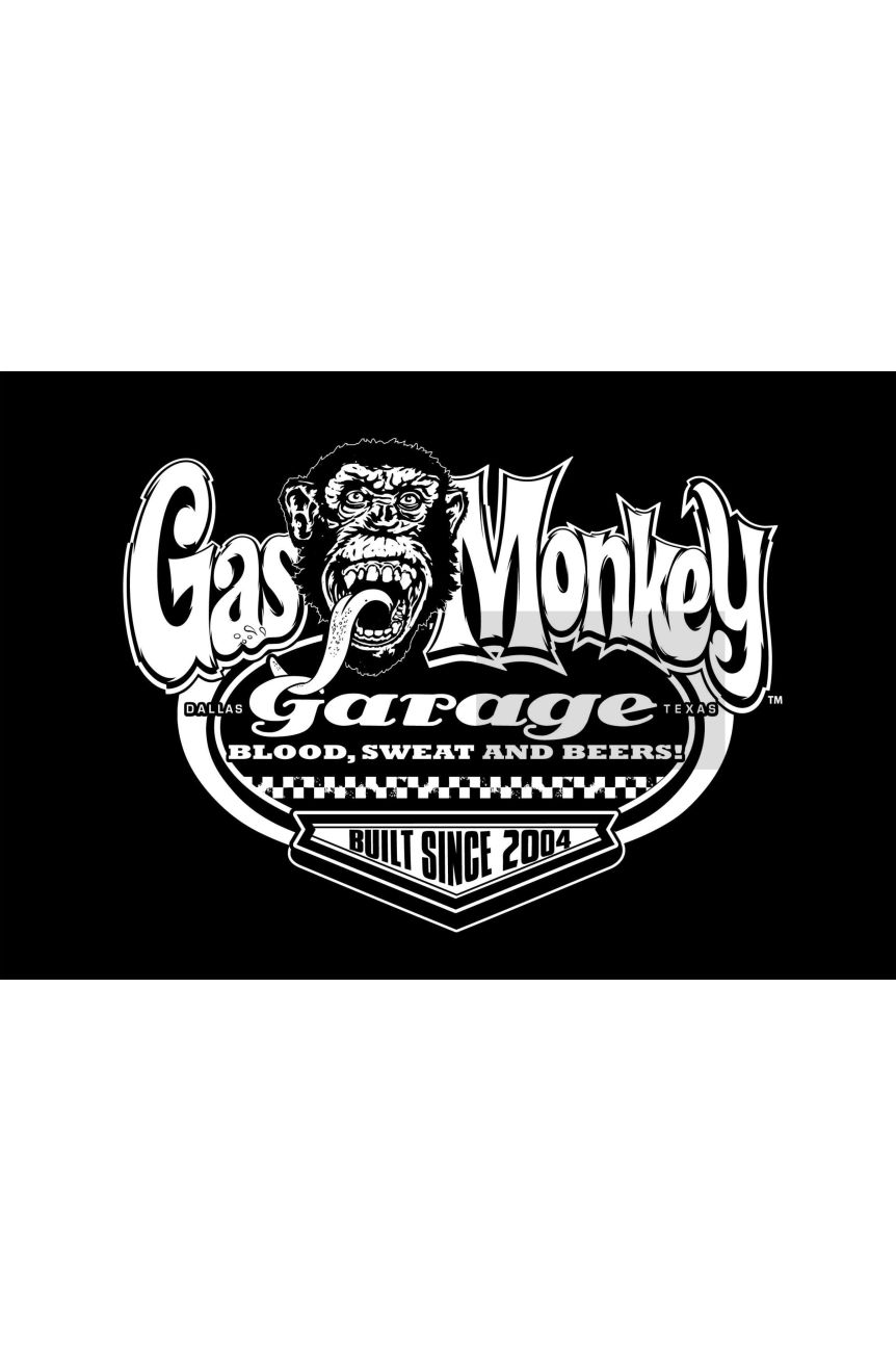 T-shirt Gas monkey Garage rétro