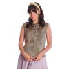 Chemise léopard femme année 50