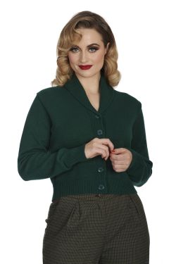 Cardigan vert style rockabilly - Banned
