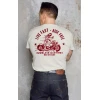 Tee shirt Rumble 59 Live fast blanc